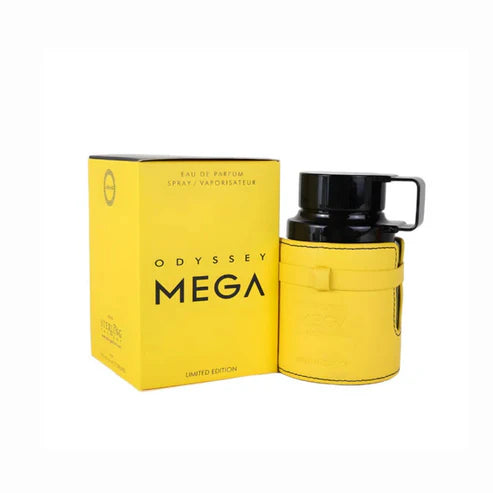 Pack Armaf Odyssey Mega – Perfume 100ML + Body Spray + Desodorante Roll-On | Fragancia Unisex Cítrica y Aromática
