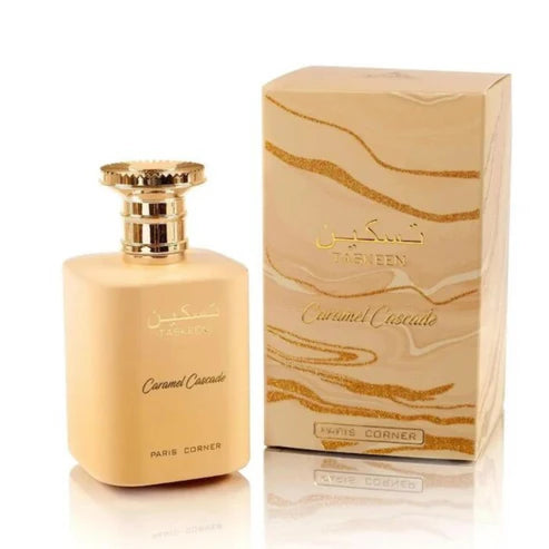 Paris Corner Taskeen Caramel Cascade - Perfume Árabe Unisex de Lujo