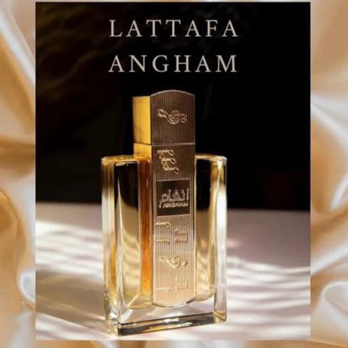 Perfume Angham Lattafa 100ML Unisex: Fragancia Árabe de Lujo y Elegancia Duradera