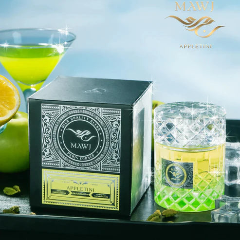 Perfume Paris Corner Mawj Appletini 100ml – Fragancia Unisex Dulce, Afrutada y Sofisticada