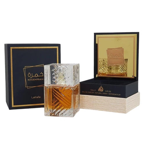 Perfume árabe Lattafa Khamrah – Un Perfume Duradero y Exquisito 100ml