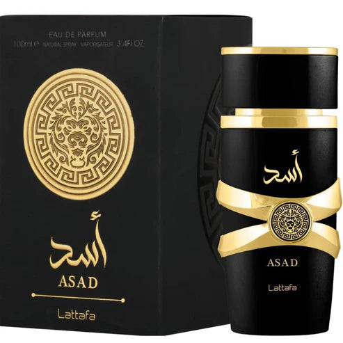 Perfume árabe hombre Lattafa ASAD – La Esencia del Poder y la Elegancia 100ml