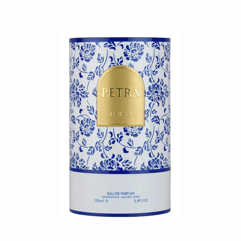 Petra de Lattafa 100ML – Perfume de Mujer Oriental Floral con Coco, Praliné y Ron (Inspirado en el Mediterráneo)
