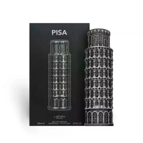 Pisa Lattafa Pride 100ML: Perfume Masculino Amaderado y Especiado de Larga Duración