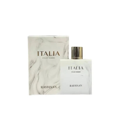 Rayhaan Italia 100ML – Perfume Masculino Oriental Amaderado | Elegante, Cálido y Sofisticado