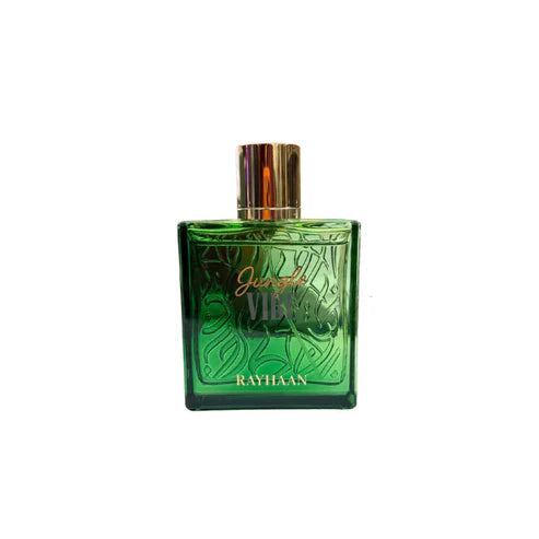 Rayhaan Jungle Vibe 100ML – Perfume Fresco y Verde para Hombre | Natural, Cítrico y Aventurero