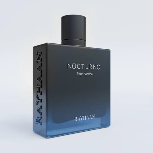 Rayhaan Nocturno 100ML – Perfume Masculino Amaderado Aromático | Fresco, Moderno y Elegante