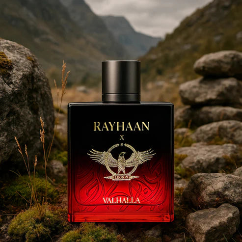 Rayhaan Valhalla 100ML – Perfume Masculino Aromático Frutal | Elegante, Dulce y Poderoso