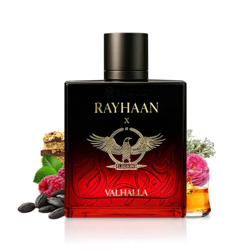 Rayhaan Valhalla 100ML – Perfume Masculino Aromático Frutal | Elegante, Dulce y Poderoso