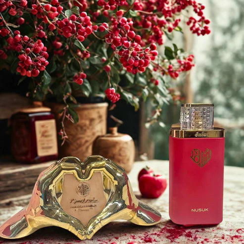 RiiFFS Saher Nusuk Extrait de Parfum 100ML – Perfume de Mujer Floral Oriental con Pulpa de Manzana, Cachemira y Vainilla Cremosa