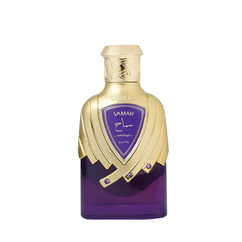 Samah Amethyst Riiffs Perfumes Extrait de Parfum 100ML – Perfume Unisex Oriental Dulce y Floral | Intenso y Sofisticado