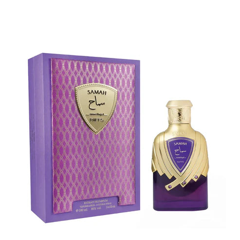 Samah Amethyst Riiffs Perfumes Extrait de Parfum 100ML – Perfume Unisex Oriental Dulce y Floral | Intenso y Sofisticado