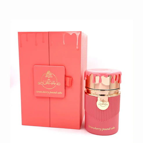 Strawberry Pound Cake Paris Corner 100ML – Perfume Femenino Gourmand con Fresa, Café y Vainilla