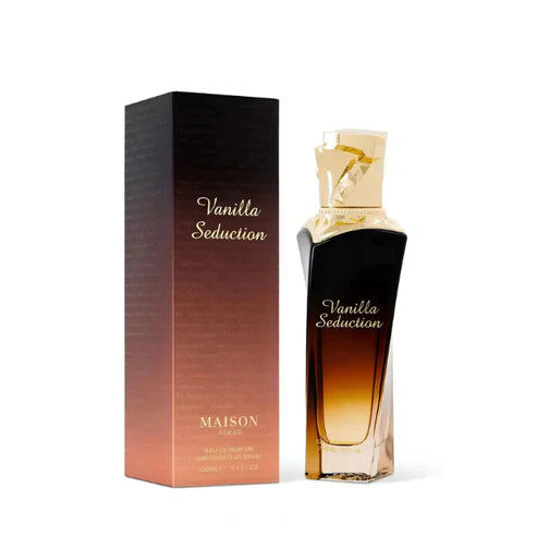 Vanilla Seduction Maison Asrar 100ML – Perfume Femenino Oriental Vainilla | Dulce, Sensual y Adictivo