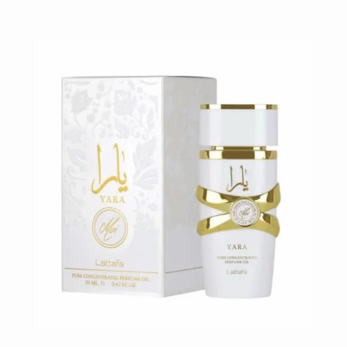Yara Moi Aceite Concentrado Lattafa 20ML – Perfume Oil Floral y Cremoso Sin Alcohol
